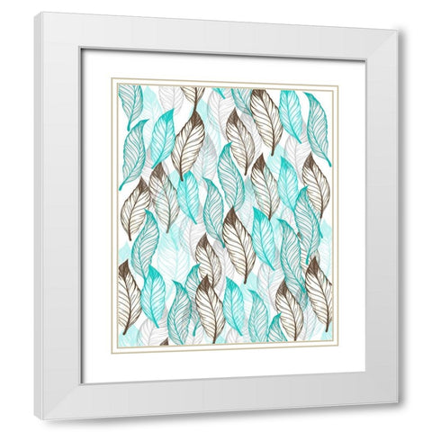 Home Ranch 5 White Modern Wood Framed Art Print with Double Matting by Kimberly, Allen