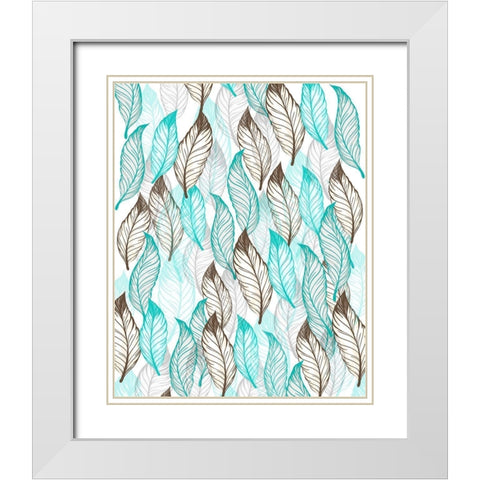 Home Ranch 5 White Modern Wood Framed Art Print with Double Matting by Kimberly, Allen