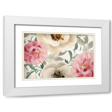 Anna White Modern Wood Framed Art Print with Double Matting by Kimberly, Allen