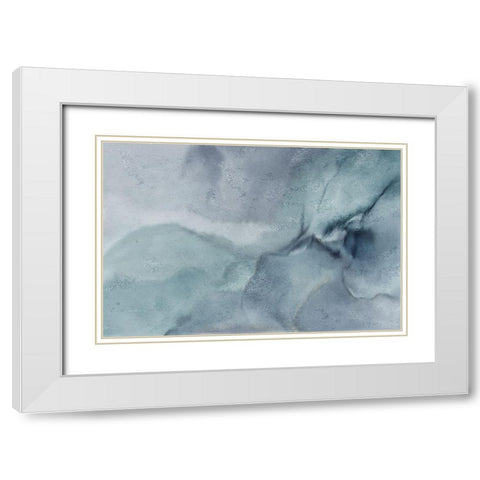 Dreams White Modern Wood Framed Art Print with Double Matting by Kimberly, Allen