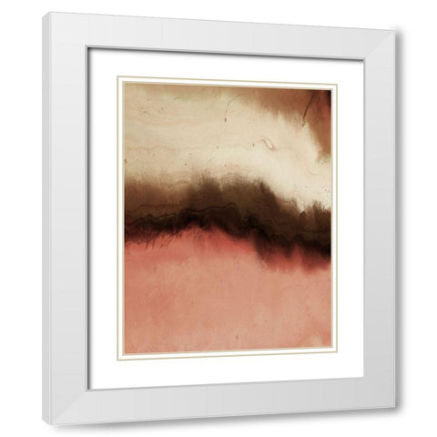 Bedrock White Modern Wood Framed Art Print with Double Matting by Kimberly, Allen