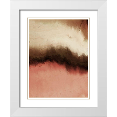 Bedrock White Modern Wood Framed Art Print with Double Matting by Kimberly, Allen