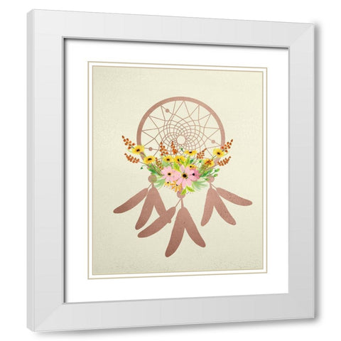 Create Wild 2 White Modern Wood Framed Art Print with Double Matting by Kimberly, Allen