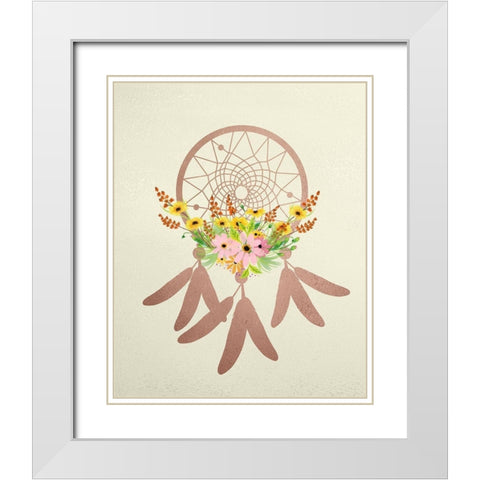 Create Wild 2 White Modern Wood Framed Art Print with Double Matting by Kimberly, Allen