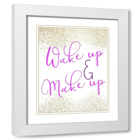 Confidence 2 White Modern Wood Framed Art Print with Double Matting by Allen, Kimberly