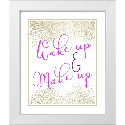 Confidence 2 White Modern Wood Framed Art Print with Double Matting by Allen, Kimberly
