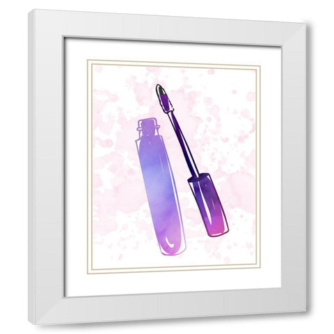 Gorgeous 3 White Modern Wood Framed Art Print with Double Matting by Allen, Kimberly