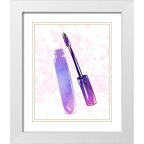 Gorgeous 3 White Modern Wood Framed Art Print with Double Matting by Allen, Kimberly