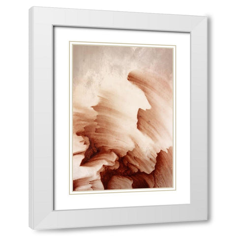 Upward 2 White Modern Wood Framed Art Print with Double Matting by Allen, Kimberly