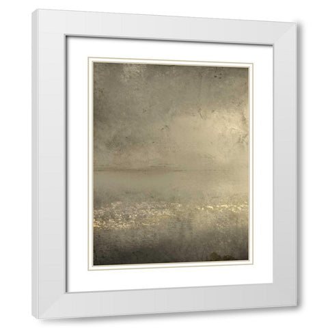 Landscape Layer 1 White Modern Wood Framed Art Print with Double Matting by Allen, Kimberly