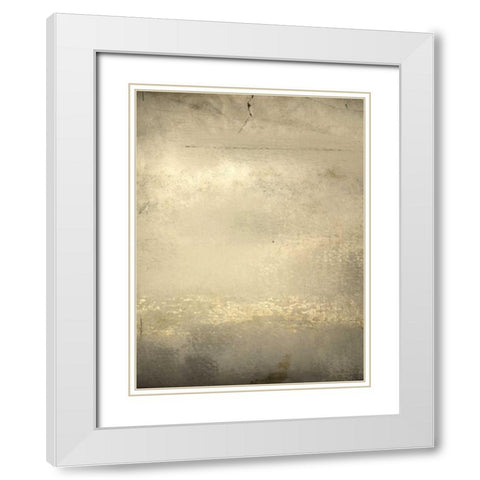 Landscape Layer 2 White Modern Wood Framed Art Print with Double Matting by Allen, Kimberly