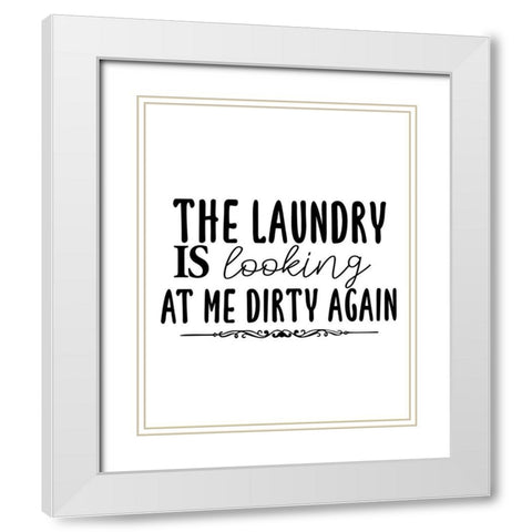 Dirty White Modern Wood Framed Art Print with Double Matting by Allen, Kimberly