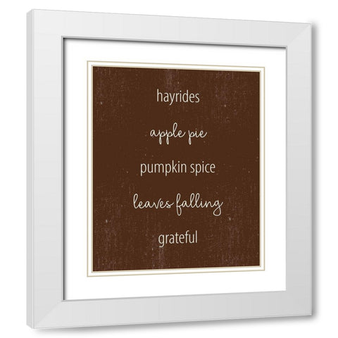 Sweaters 2 White Modern Wood Framed Art Print with Double Matting by Allen, Kimberly