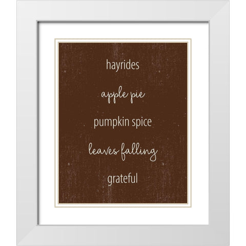 Sweaters 2 White Modern Wood Framed Art Print with Double Matting by Allen, Kimberly