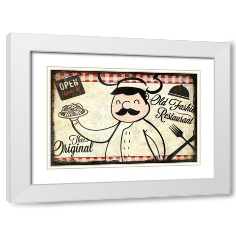 Old Fashioned 2 White Modern Wood Framed Art Print with Double Matting by Allen, Kimberly
