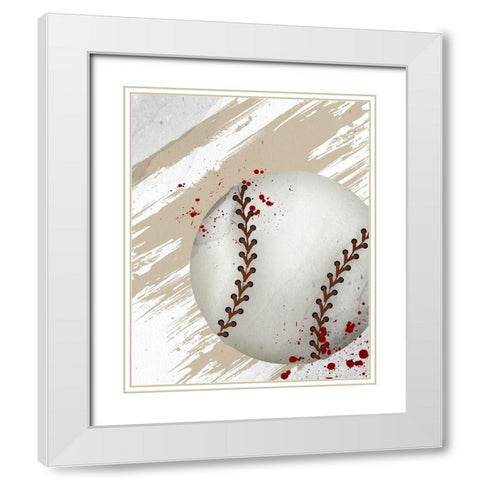 Sport Life 2 White Modern Wood Framed Art Print with Double Matting by Allen, Kimberly