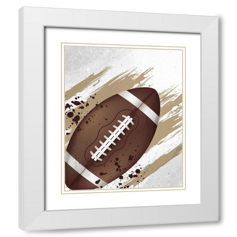 Sport Life 3 White Modern Wood Framed Art Print with Double Matting by Allen, Kimberly