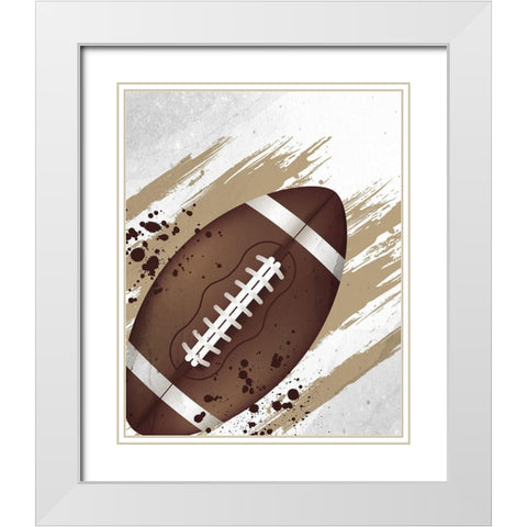 Sport Life 3 White Modern Wood Framed Art Print with Double Matting by Allen, Kimberly