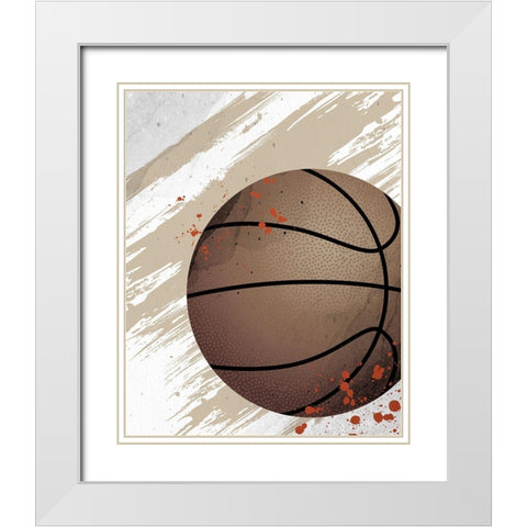 Sport Life 4 White Modern Wood Framed Art Print with Double Matting by Allen, Kimberly