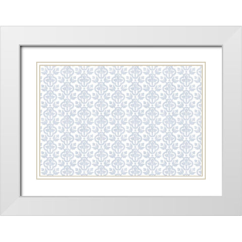 Inspiration 6 White Modern Wood Framed Art Print with Double Matting by Allen, Kimberly