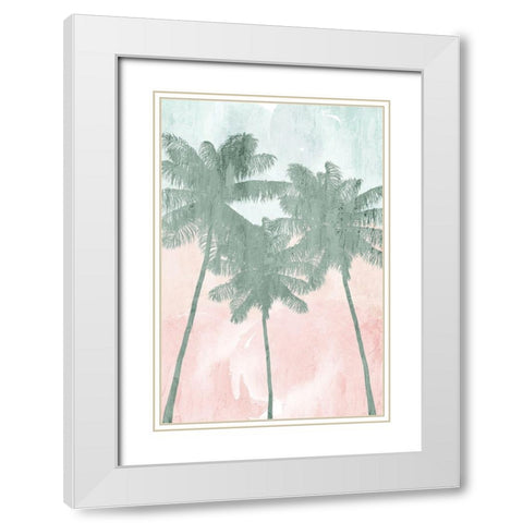 Towards the Sky White Modern Wood Framed Art Print with Double Matting by Allen, Kimberly