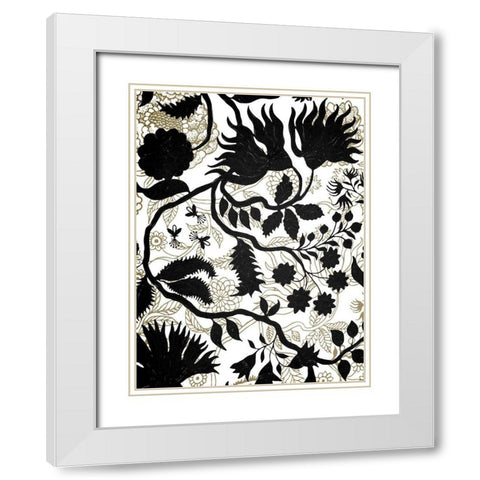 Vibes 2 White Modern Wood Framed Art Print with Double Matting by Allen, Kimberly