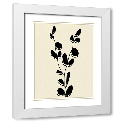 Natural 3 White Modern Wood Framed Art Print with Double Matting by Allen, Kimberly