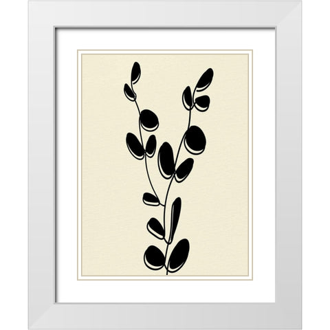 Natural 3 White Modern Wood Framed Art Print with Double Matting by Allen, Kimberly