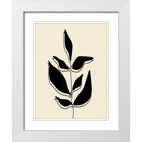 Natural 4 White Modern Wood Framed Art Print with Double Matting by Allen, Kimberly