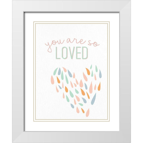 Amazing Things 3 White Modern Wood Framed Art Print with Double Matting by Allen, Kimberly