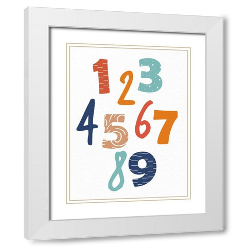 Dont Grow Up 1 White Modern Wood Framed Art Print with Double Matting by Allen, Kimberly