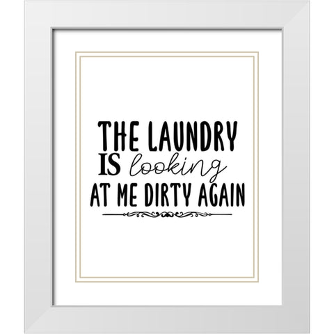 Dirty White Modern Wood Framed Art Print with Double Matting by Allen, Kimberly