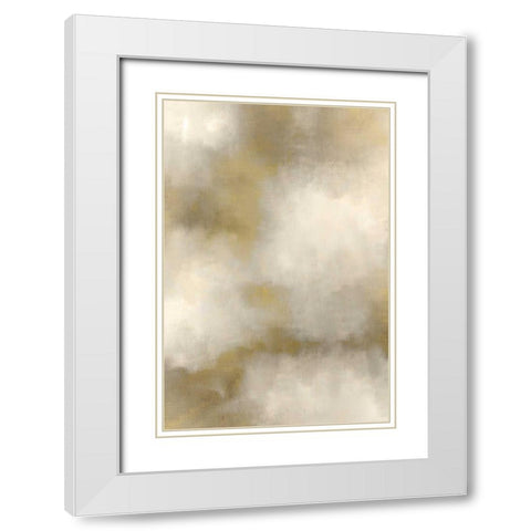 Dreaming White Modern Wood Framed Art Print with Double Matting by Allen, Kimberly