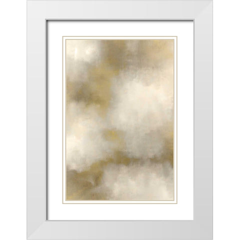 Dreaming White Modern Wood Framed Art Print with Double Matting by Allen, Kimberly