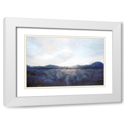 In the Shadows White Modern Wood Framed Art Print with Double Matting by Allen, Kimberly