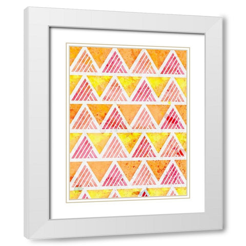 Bright Day White Modern Wood Framed Art Print with Double Matting by Allen, Kimberly