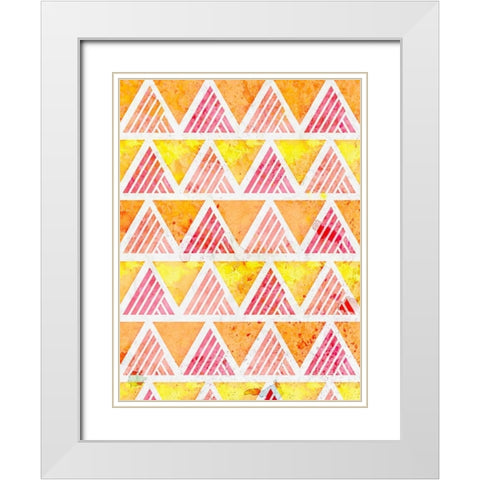 Bright Day White Modern Wood Framed Art Print with Double Matting by Allen, Kimberly