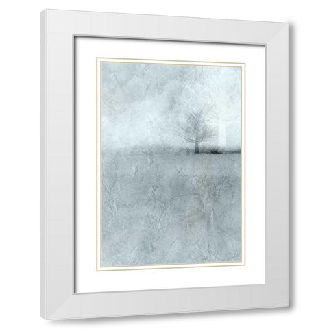 Dawn B White Modern Wood Framed Art Print with Double Matting by Allen, Kimberly