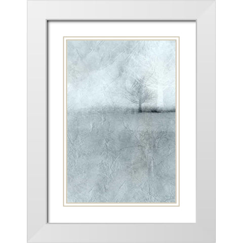 Dawn B White Modern Wood Framed Art Print with Double Matting by Allen, Kimberly