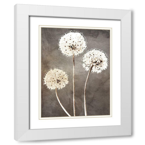 Stand 1 White Modern Wood Framed Art Print with Double Matting by Allen, Kimberly