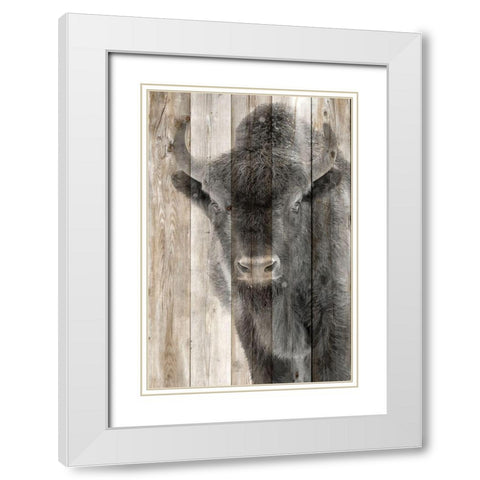 Young 2 White Modern Wood Framed Art Print with Double Matting by Allen, Kimberly