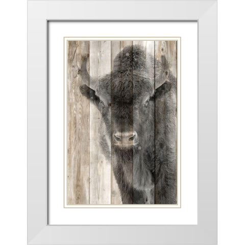 Young 2 White Modern Wood Framed Art Print with Double Matting by Allen, Kimberly