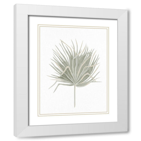 Soft Green 2 White Modern Wood Framed Art Print with Double Matting by Allen, Kimberly