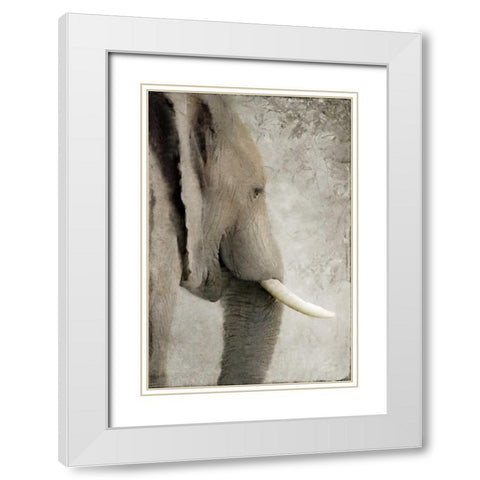 Wisdom White Modern Wood Framed Art Print with Double Matting by Allen, Kimberly