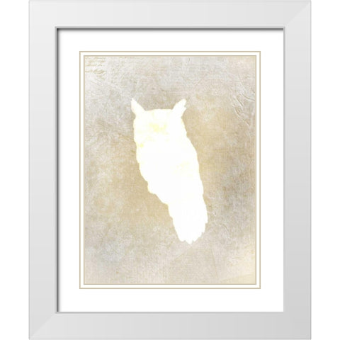 Forest Life 1 White Modern Wood Framed Art Print with Double Matting by Allen, Kimberly