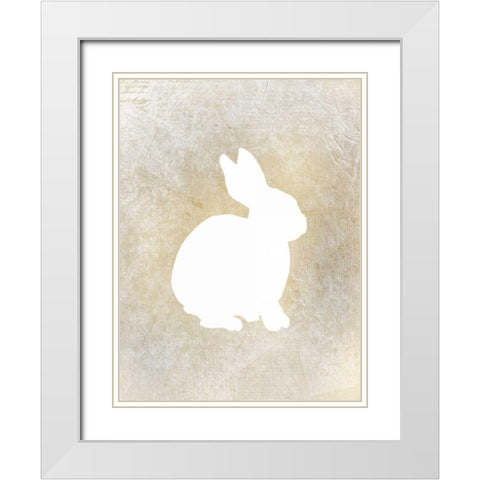 Forest Life 3 White Modern Wood Framed Art Print with Double Matting by Allen, Kimberly