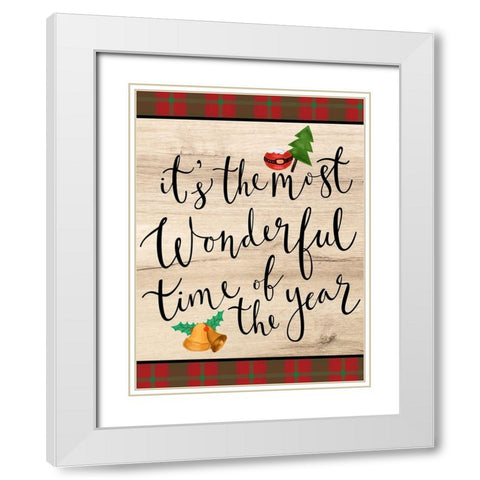 The Most White Modern Wood Framed Art Print with Double Matting by Allen, Kimberly