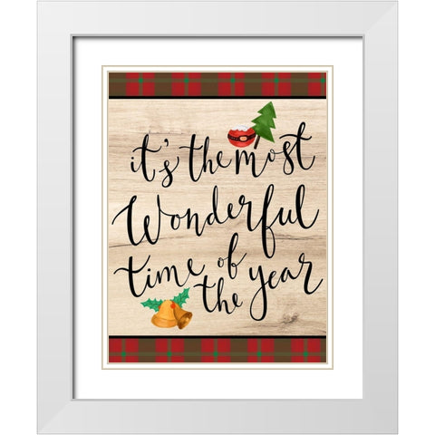 The Most White Modern Wood Framed Art Print with Double Matting by Allen, Kimberly