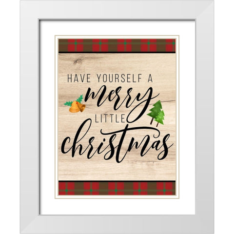 Have Yourself White Modern Wood Framed Art Print with Double Matting by Allen, Kimberly