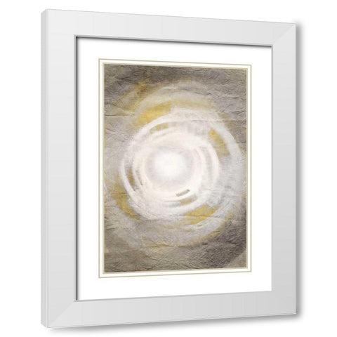 Silo White Modern Wood Framed Art Print with Double Matting by Allen, Kimberly